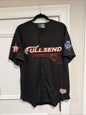 Full Send (Nelk Boys) 2021 Colt 45 Baseball Jersey